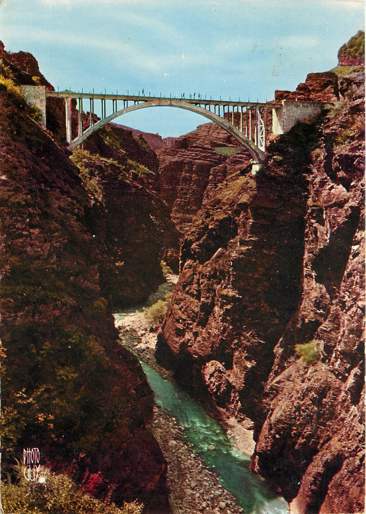 CPM Route des Grandes Alpes Gorges de Daluis Alpes Maritimes 