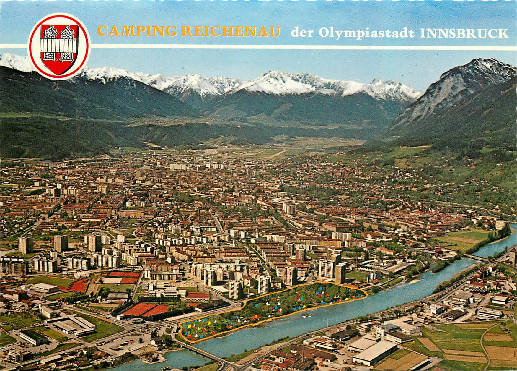 CPM Camping Reichenau Innsbruck  Tirol Austria 