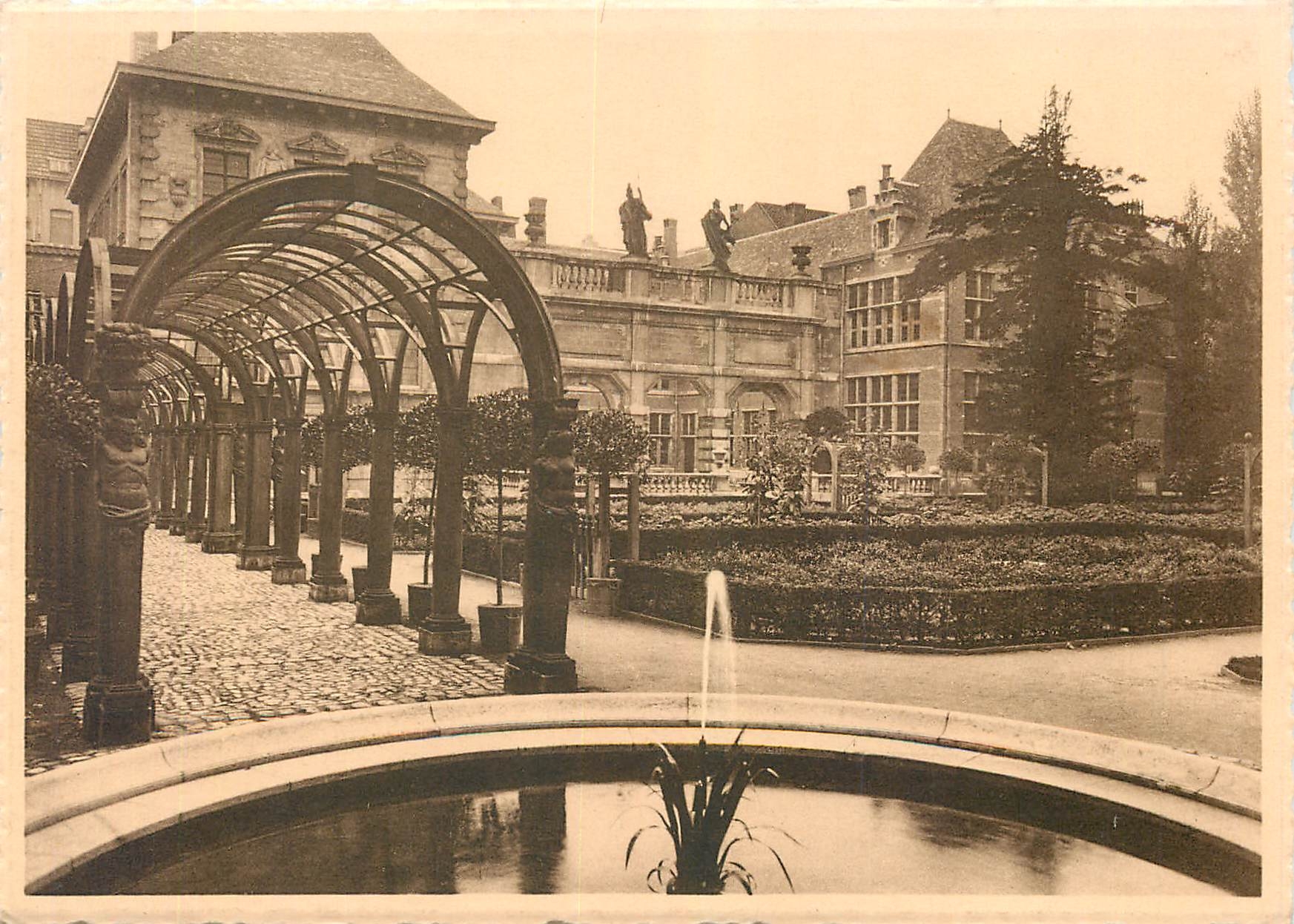CPM Maison de Rubens Anvers Vue du jardin 