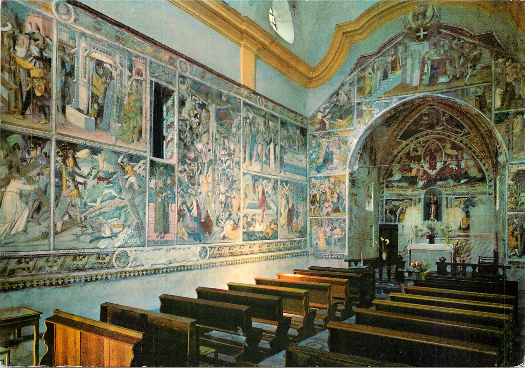 CPM Haute Vallee de la Roya Alpes Maritimes Sanctuaire de Notre Dame des Fontaines 