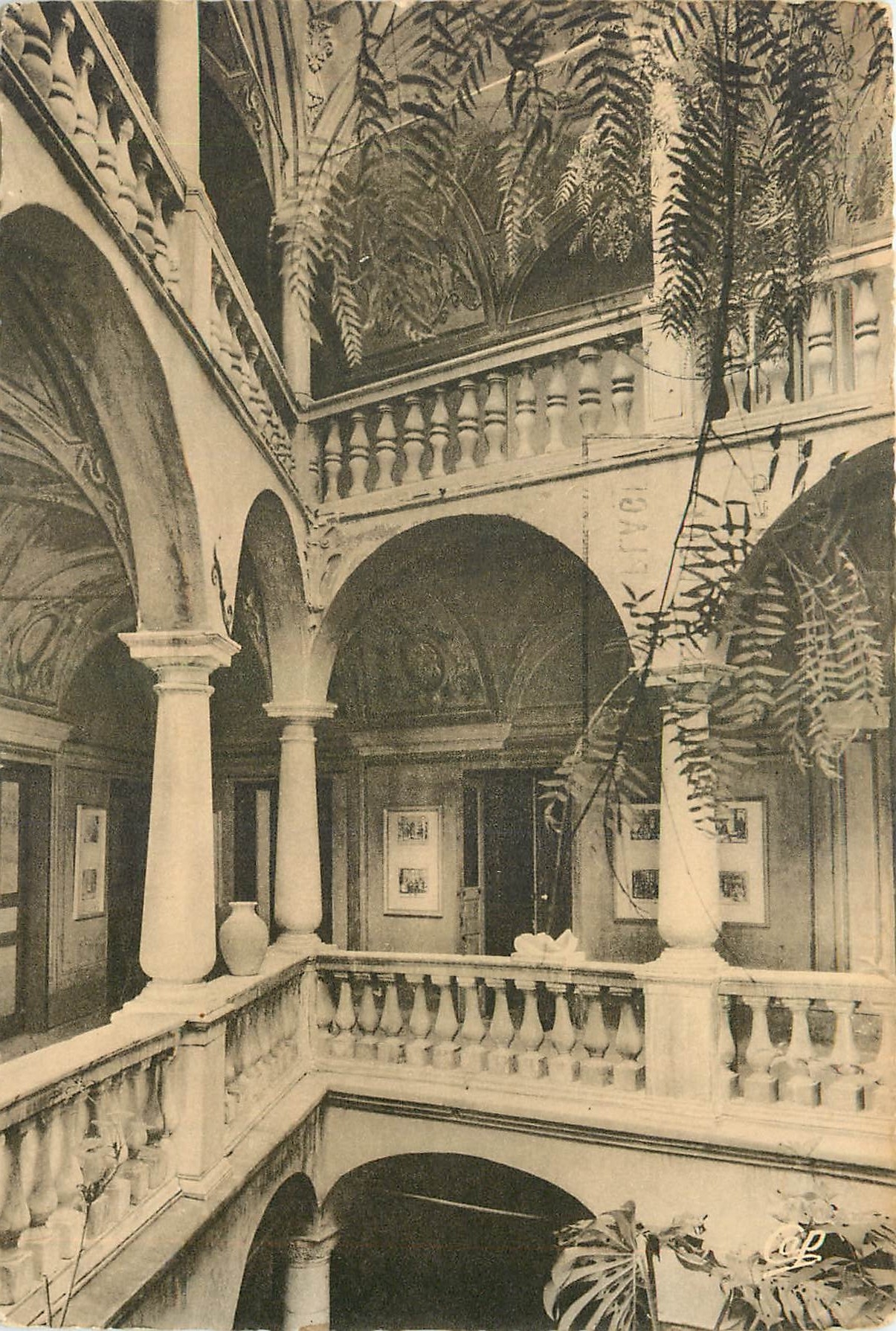 CPM Cagnes sur Mer AM Interieur du Chateau Grimaldi 