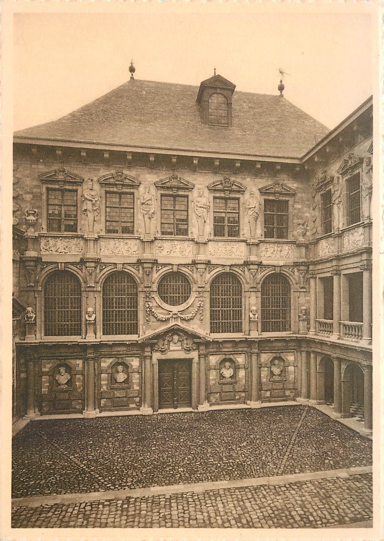 CPM Maison de Rubens Anvers Facade Nord du grand Atelier 