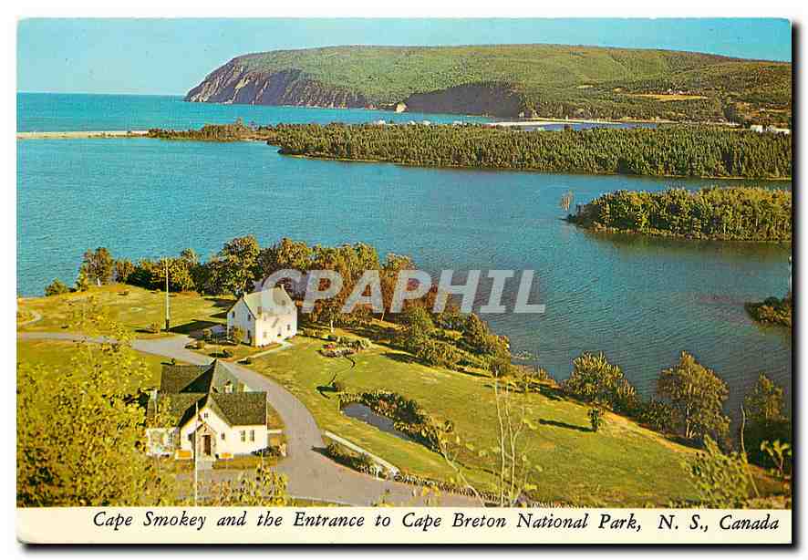 CPM Cape Smokey and the Entrance to Cape Breton National Park 
