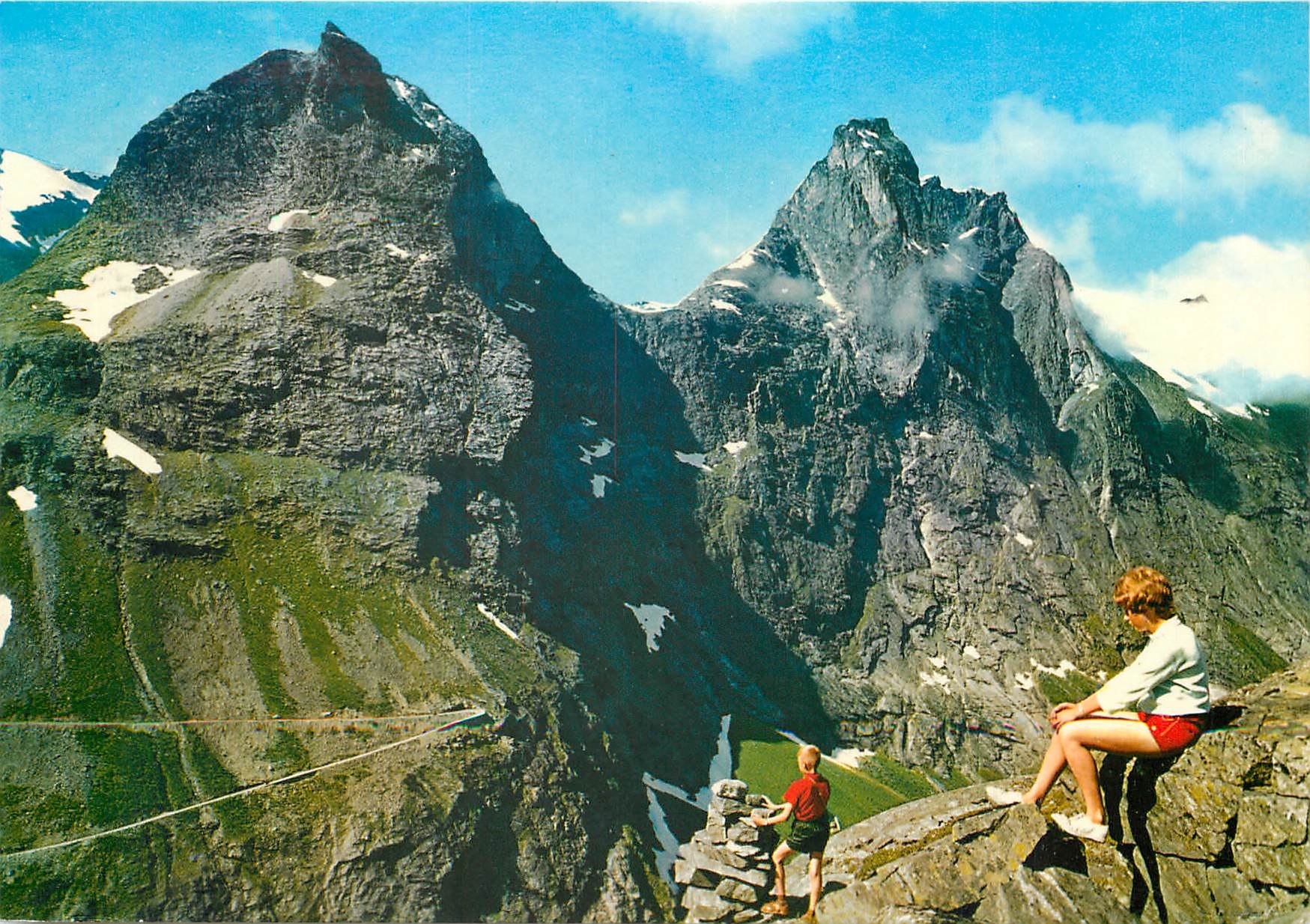 CPM Norway View towards the mountains the Bishop the King an the Queen 