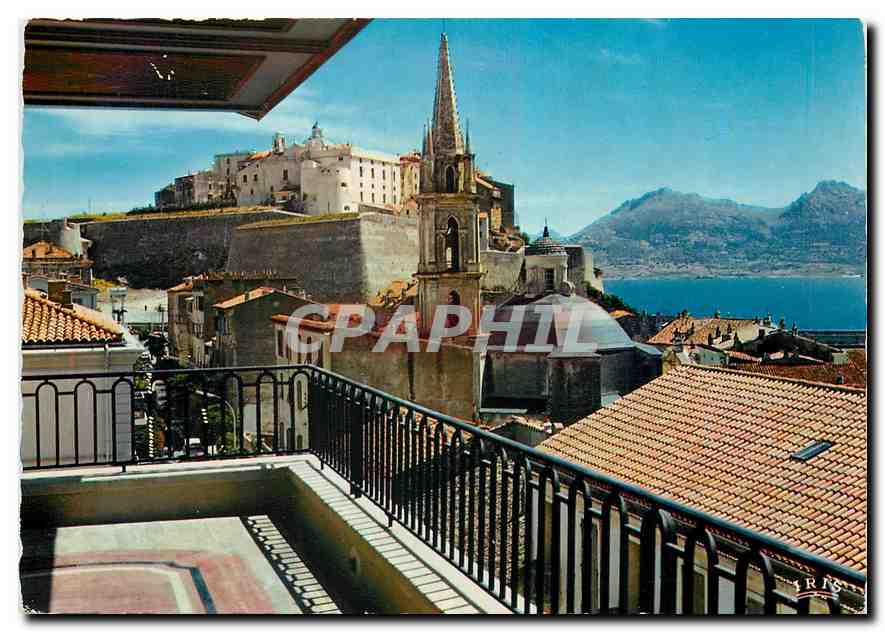 Calvi — Vue panoramique du Grand Hôtel — Hachette