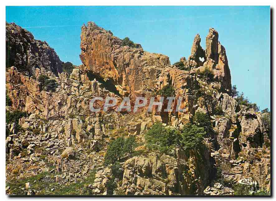 CPM Corse Ile de Beaute Paradis d'ete Piana Les Calanche 