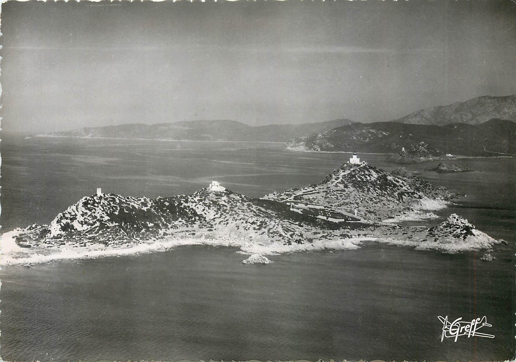 CPM Ajaccio Corse Vue aerienne Les Iles Sanguinaires 