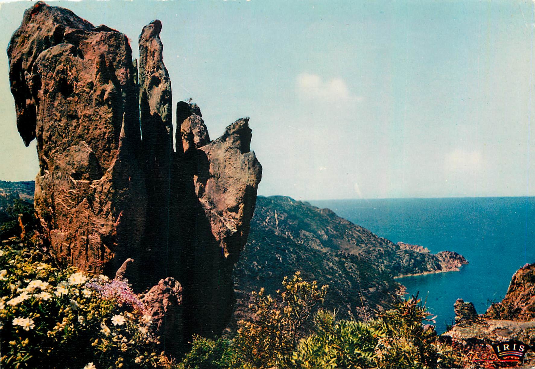 CPM Calanche de Piana Porphyres burinees par l'erosion
