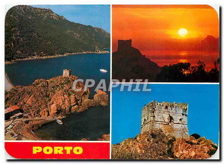 CPM Panorama de la Corse Porto 