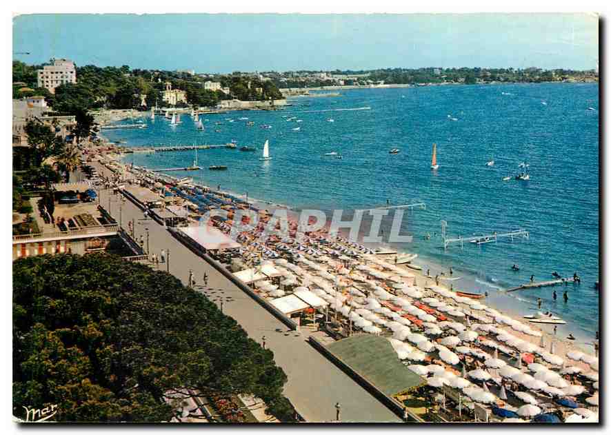CPM La Cote d'Azur Juan les Pins 
