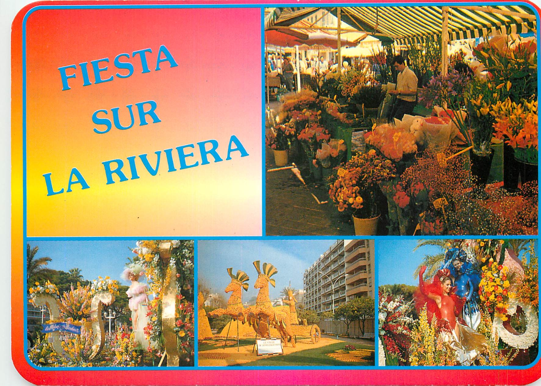 CPM Cote d'Azur Fiesta sur la Riviera 