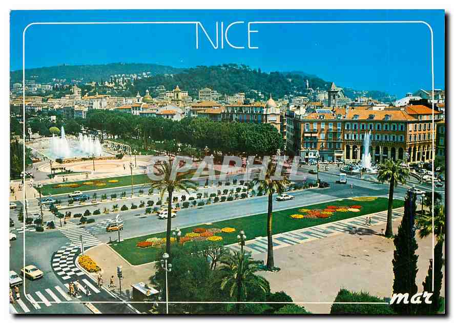 CPM La Cote d'Azur Nice Le Jardin de l'Esplanade du Paillon 