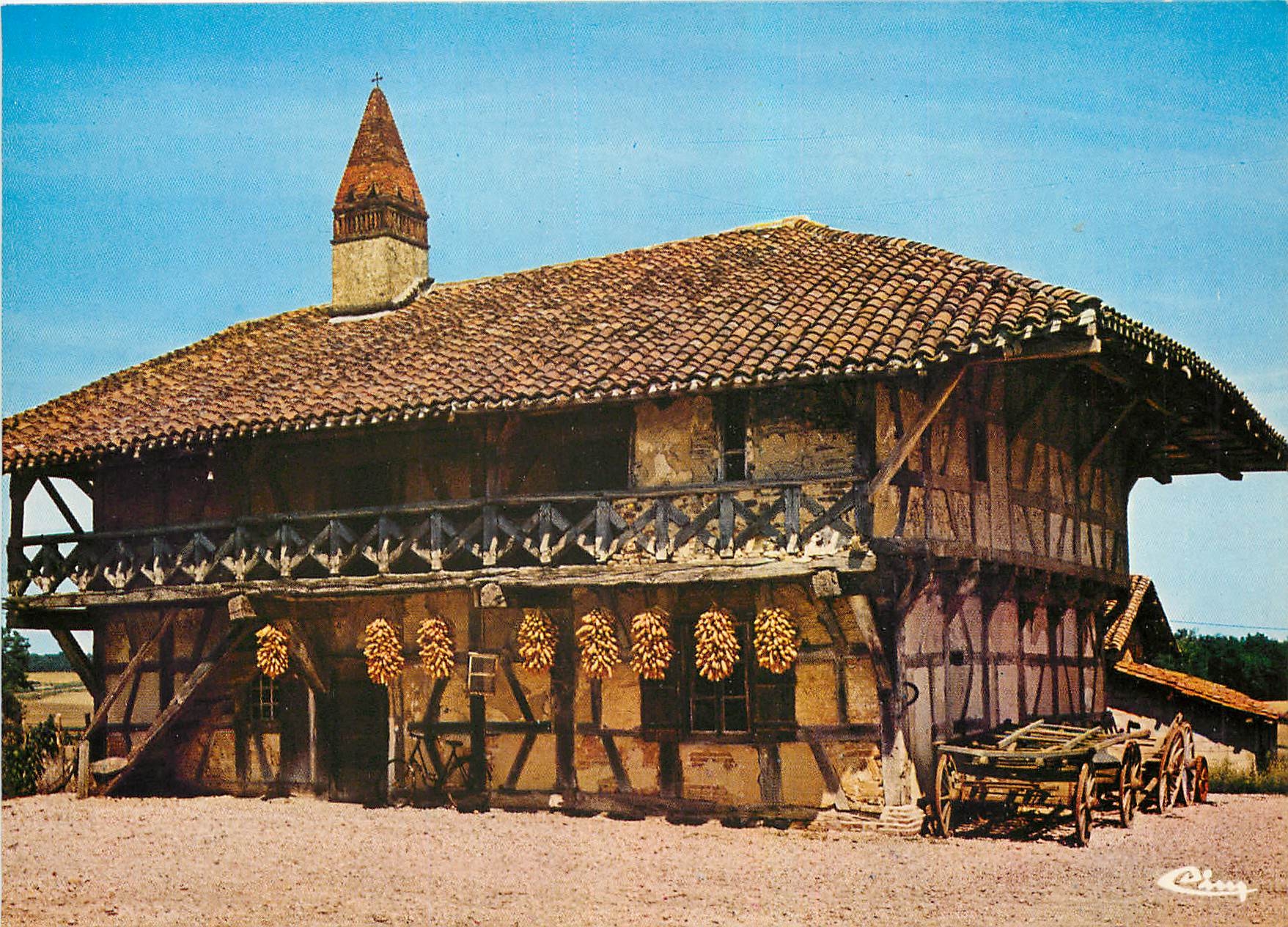 CPM Ferme Mussee de la Foret St Trivier de Courtes 
