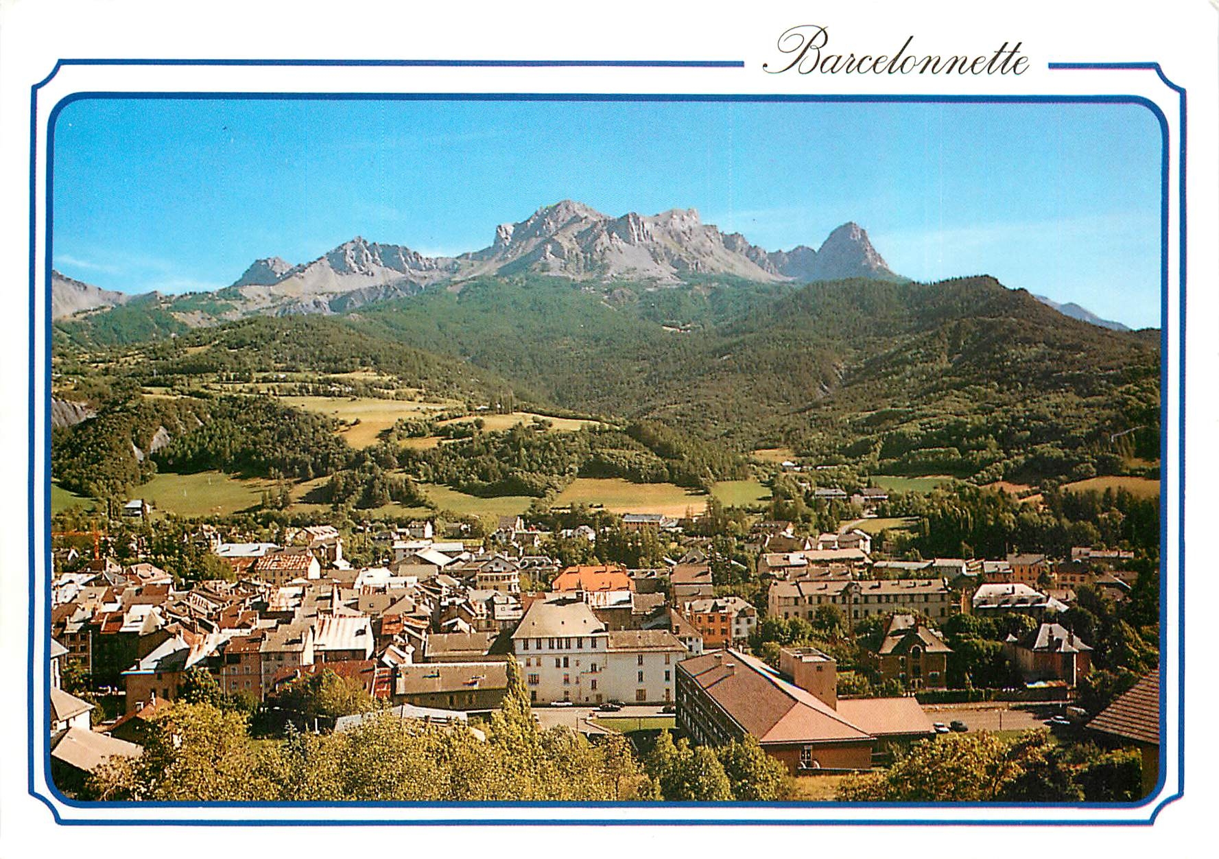 Barcelonnette — Panoramablick — LES EDITIONS MAR, NICE