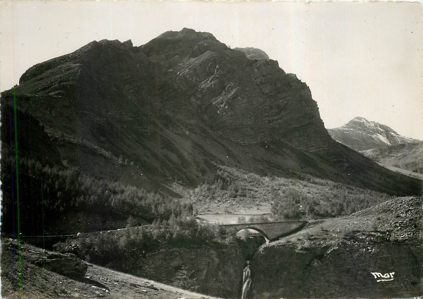 CPM Env de Barcelonnette Route du Col de la Cayolle 