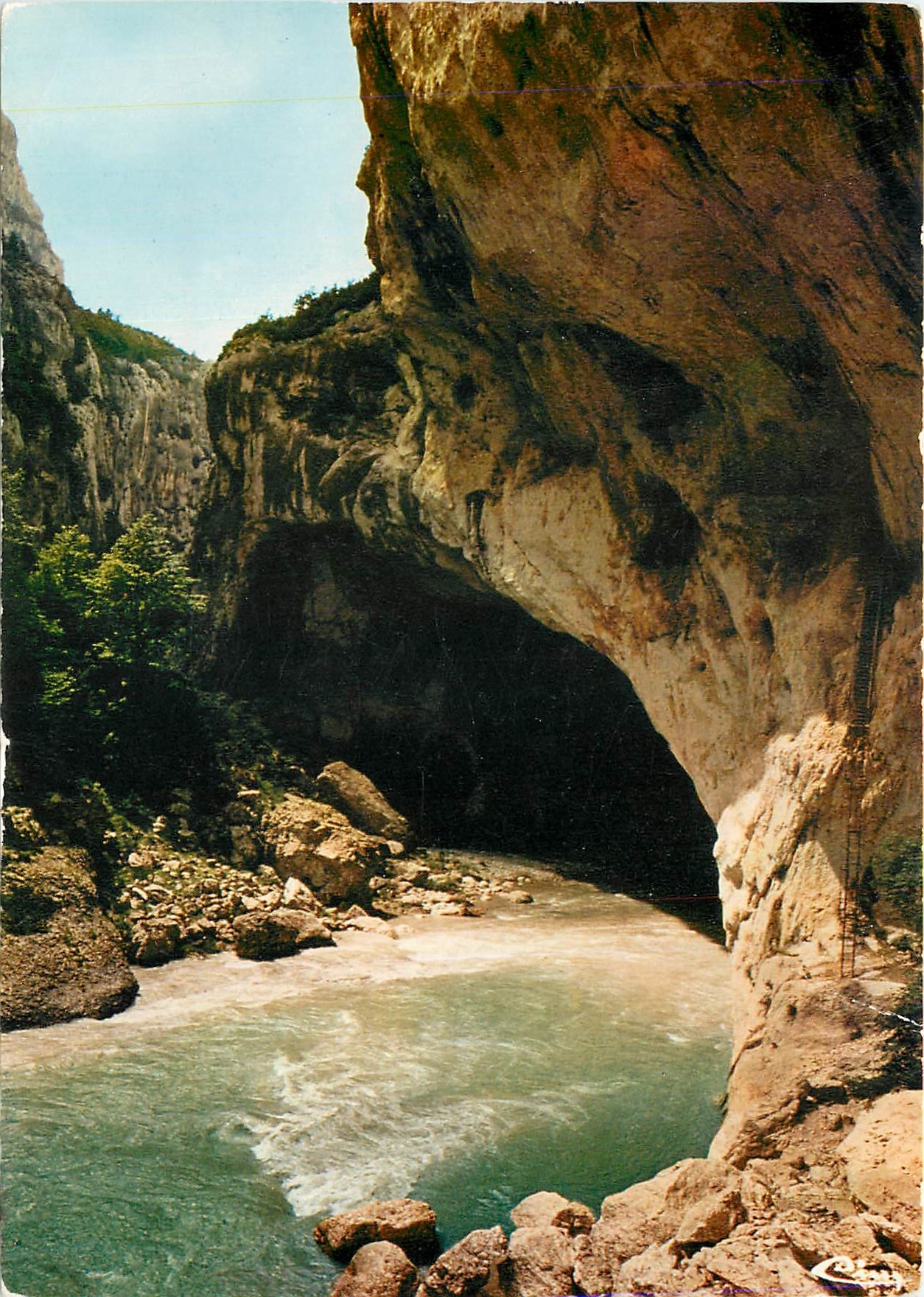 Gorges du Verdon — Der Grand Canyon, La Baume aux Pigeons — Imprimeur Combier, n° 3 PP 78 0590