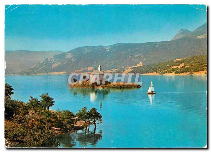 CPM Les Hautes Alpes Lac de Serre Poncon 