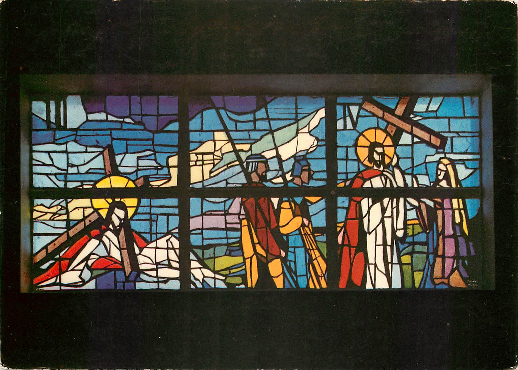 CPM Savines le Lac Hautes Alpes Interieur de l'Eglise 