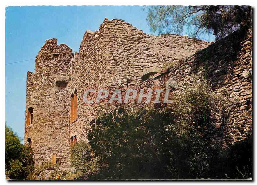 CPM Cote d'Azur France Bormes les Mimosas Le Vieux Chateau 