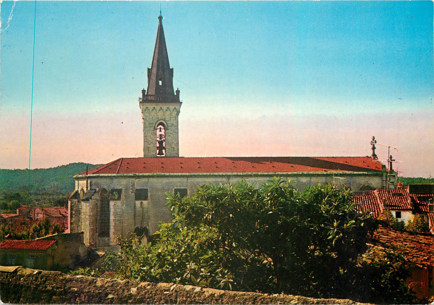 CPM Draguignan Var L'eglise paroissiale 