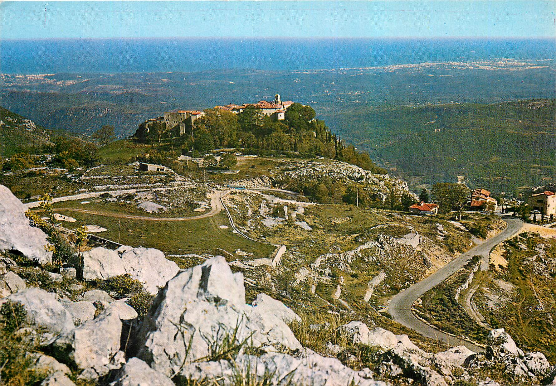 CPM Cote d'Azur French Riviera Gourdon Vue generale 