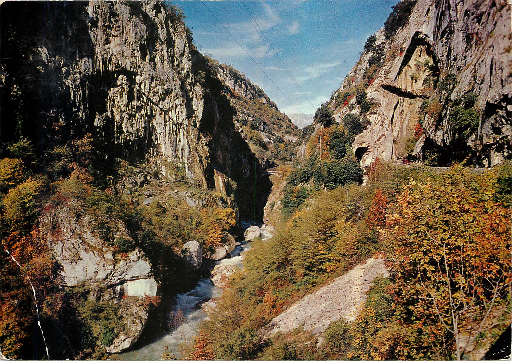 CPM Cote d'Azur French Riviera Excursion des Gorges du Loup 