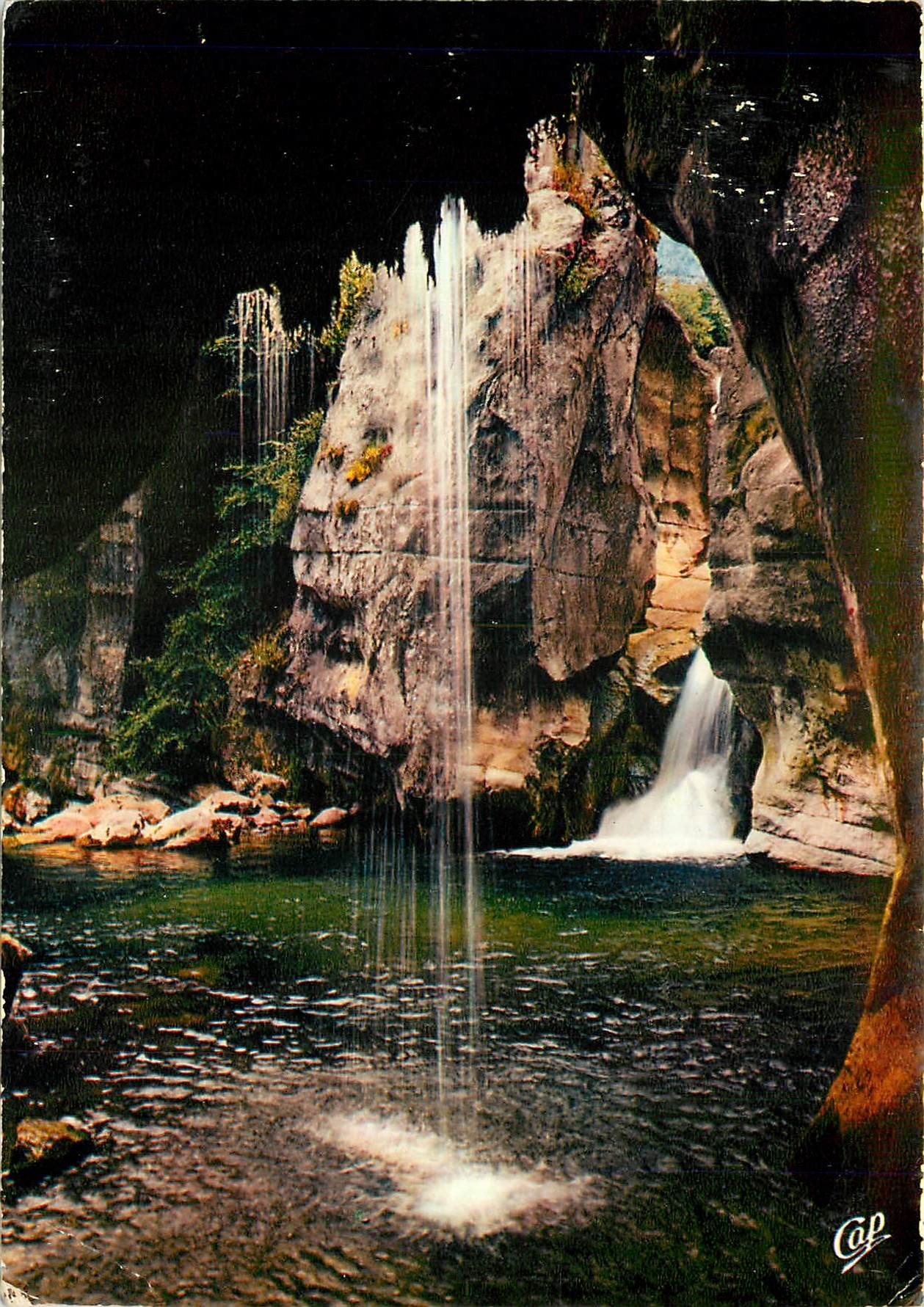 CPM Cote d'Azur Carrefour Mondial du Tourisme Les Gorges du Loup Le Saut du Loup 