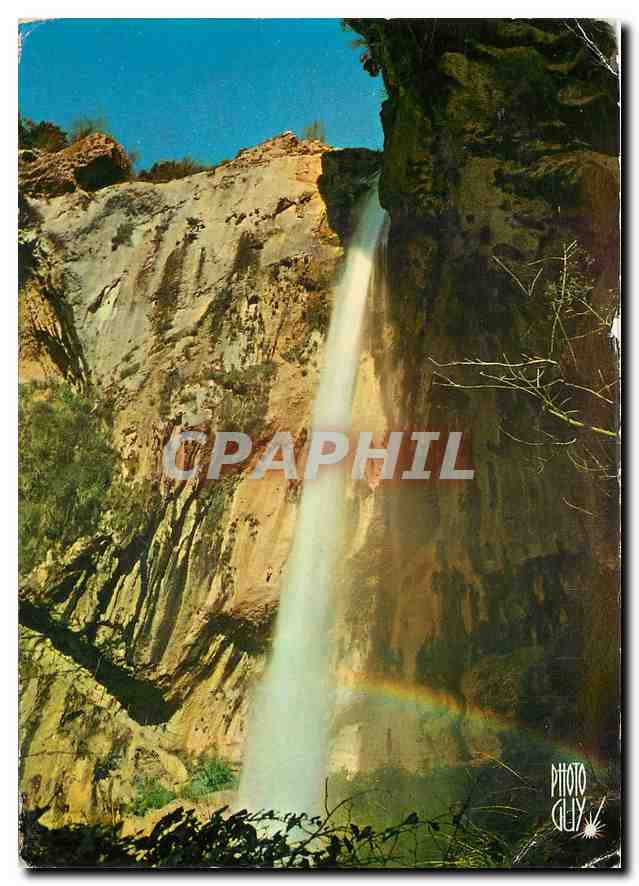 CPM Gorges du Loup AM Arc en ciel sur le Saut du Loup 