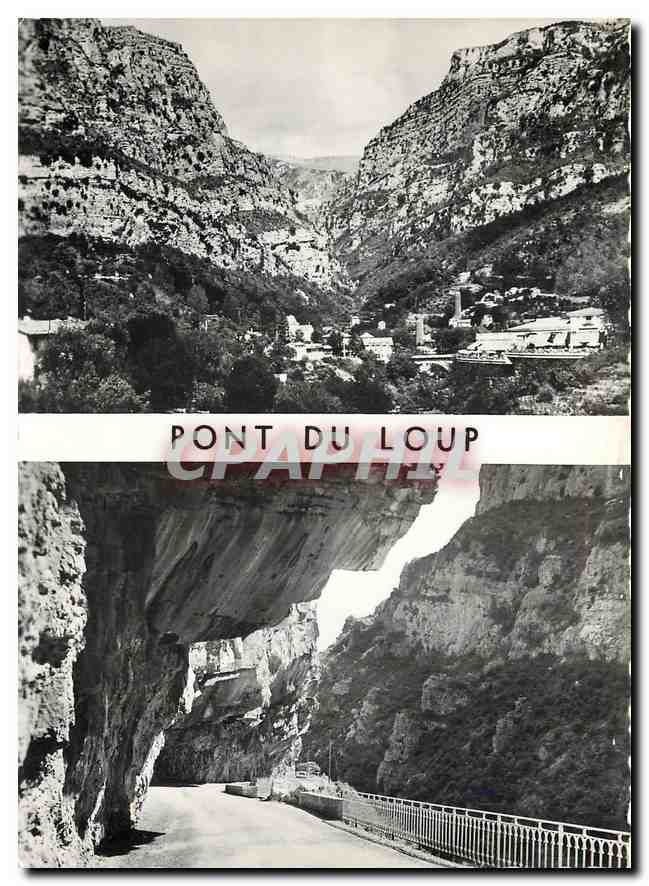 CPM Excursion Gorges du Loup Pont du Loup Interieur des Gorges 