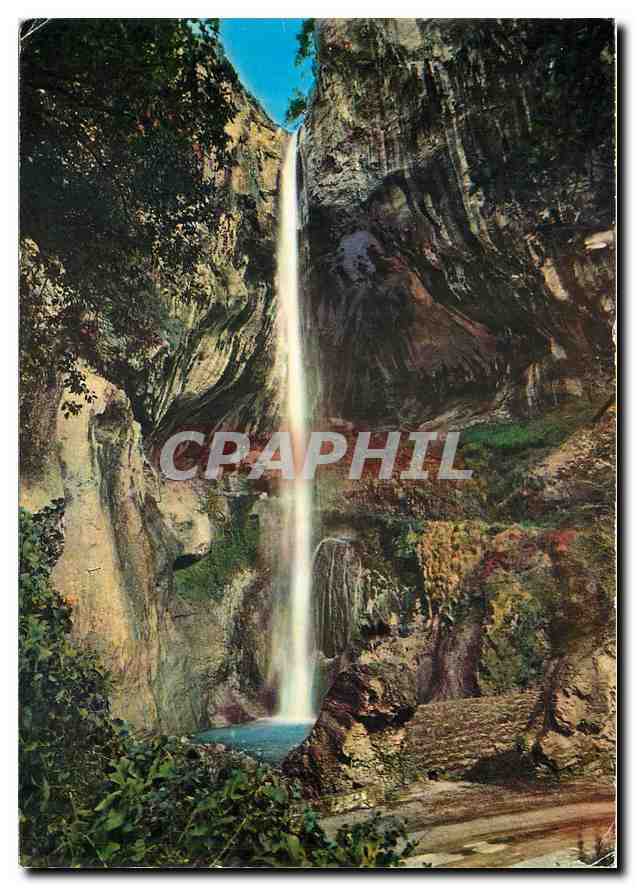 CPM Excursion des Gorges du Loup Cote d'Azur la Cascade de Courmes 