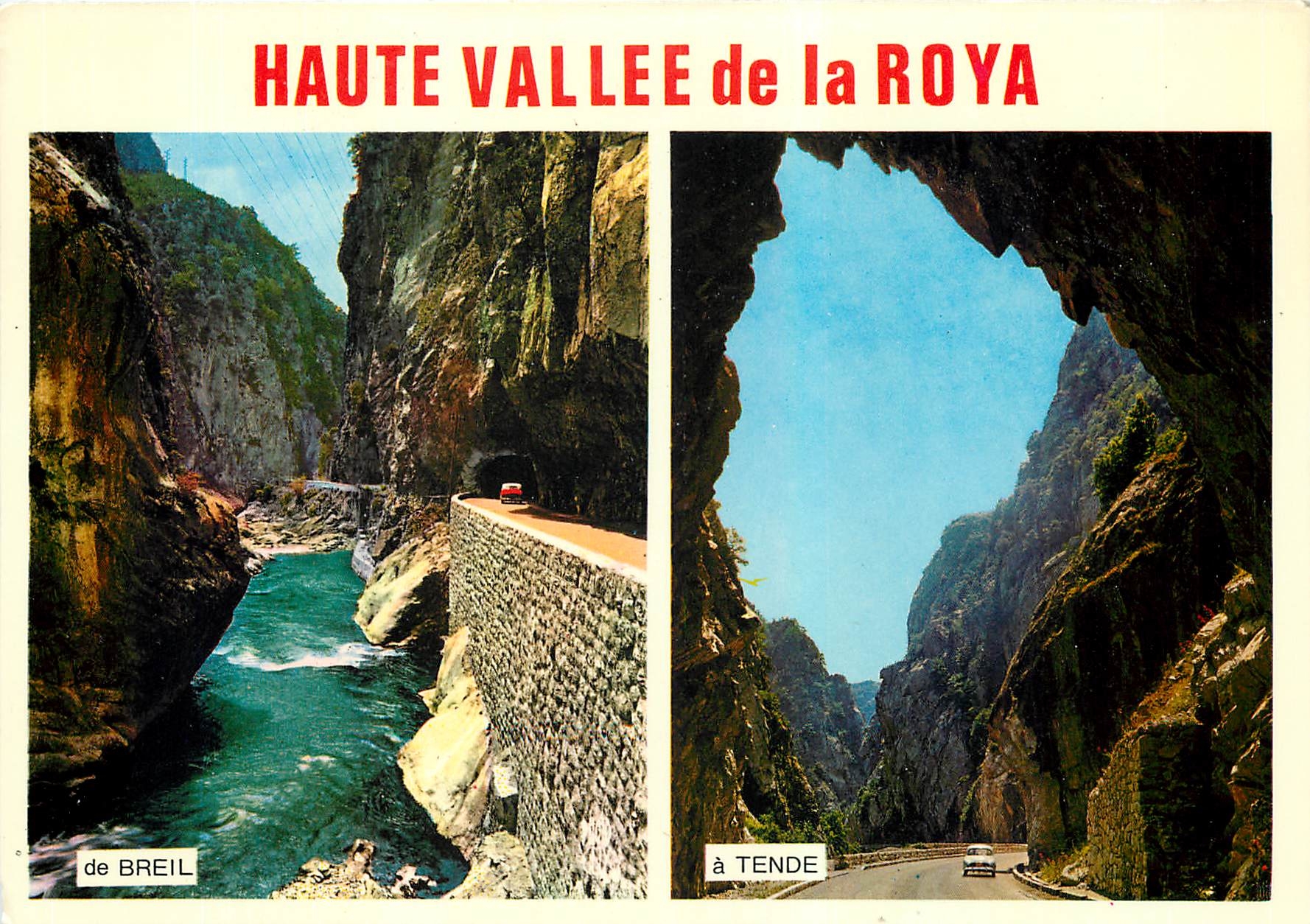 CPM Haute Vallee de la Roya Alpes Maritimes 