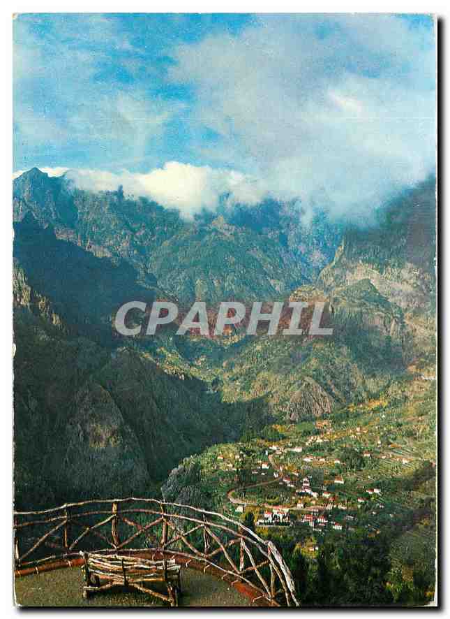 CPM Ilha de Madeira Portugal Vista do Curral des Freiras 