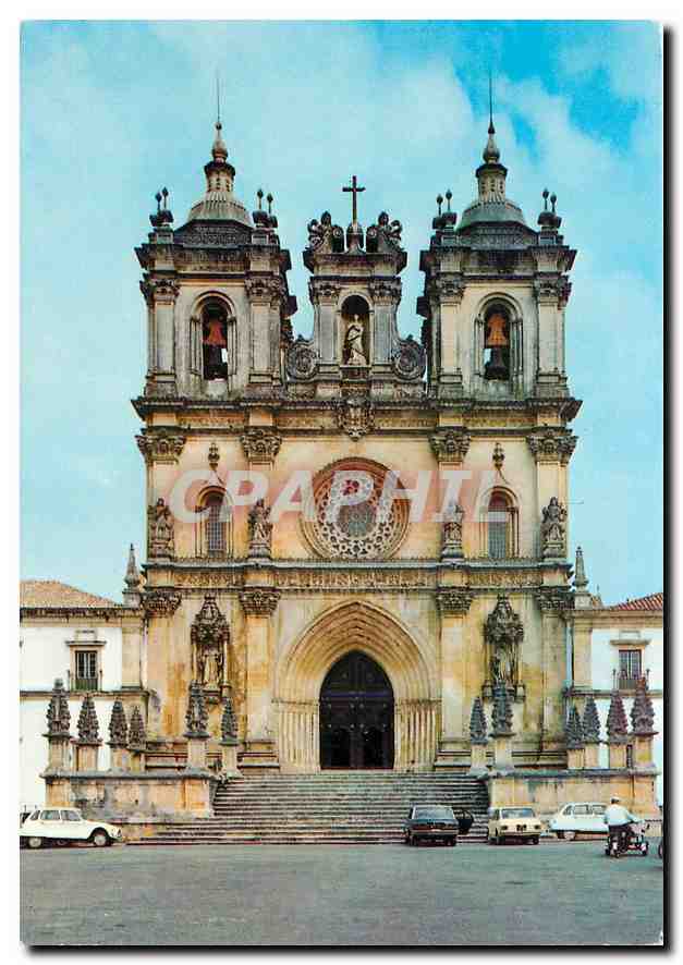 CPM Alcobaca Portugal Monastere Facade Principale 