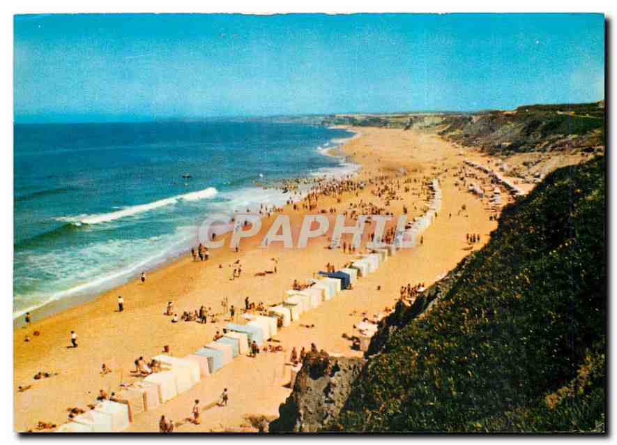 CPM Torres Vedras Portugal Plage des Bains le Nord Plage de Saint Croix 
