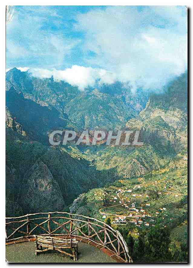 CPM Ilha de Madeira Portugal Vue depuis le Belvedere des Nonnes 