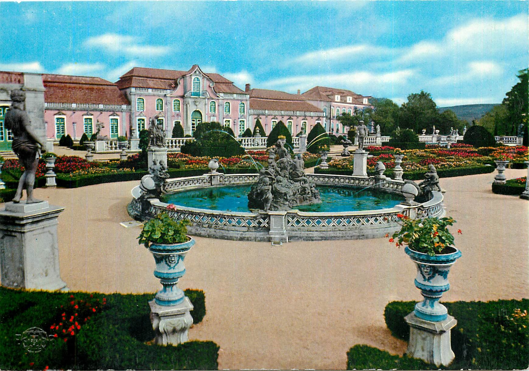 CPM Palacio Nacional de Quelux Portugal Lac de Neptuno 