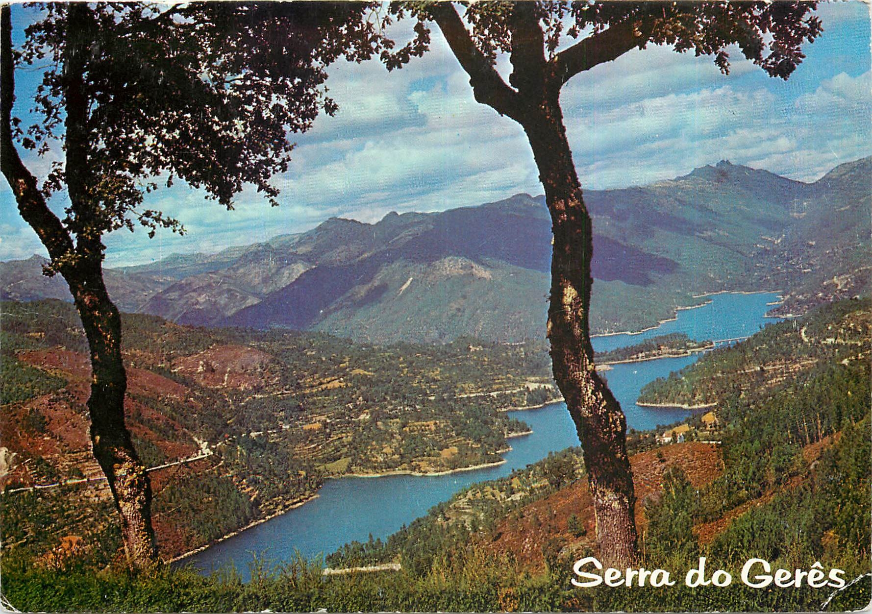 CPM Portugal Serra do Geres Um aspecto da albufeira da barragem da Canicada 