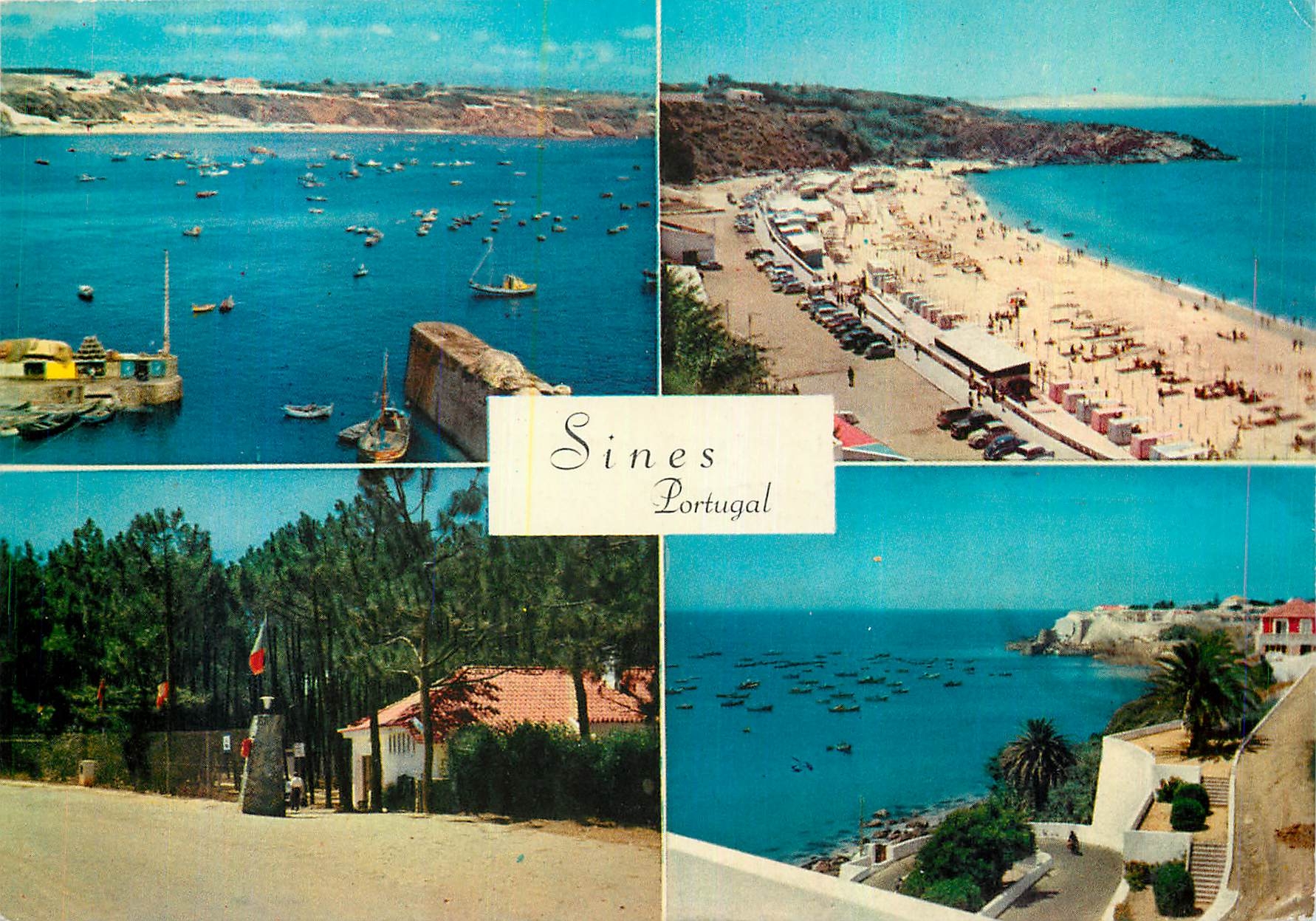 CPM Sines Portugal Parque Campismo a froia de Pesca Ancorada 