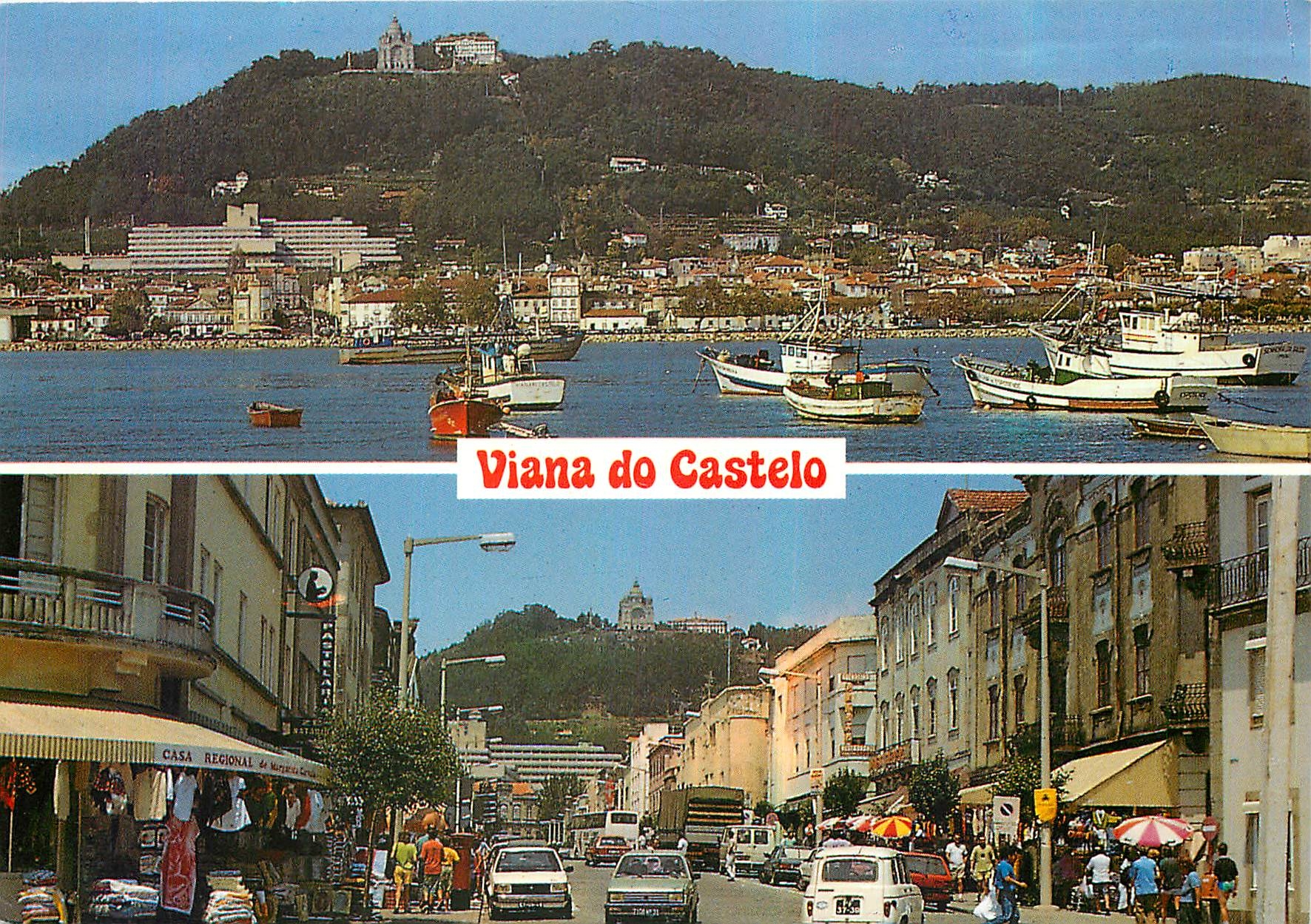 CPM Portugal Panoramica da cidade e Avenida 