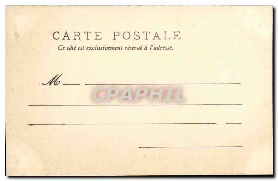 Monte Carlo- Gardes d'honneur du Prince -CPA — Rückseite