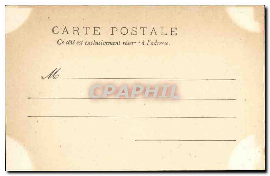 Monte-carlo-Le Theatre et Terrasses -CPA — Rückseite