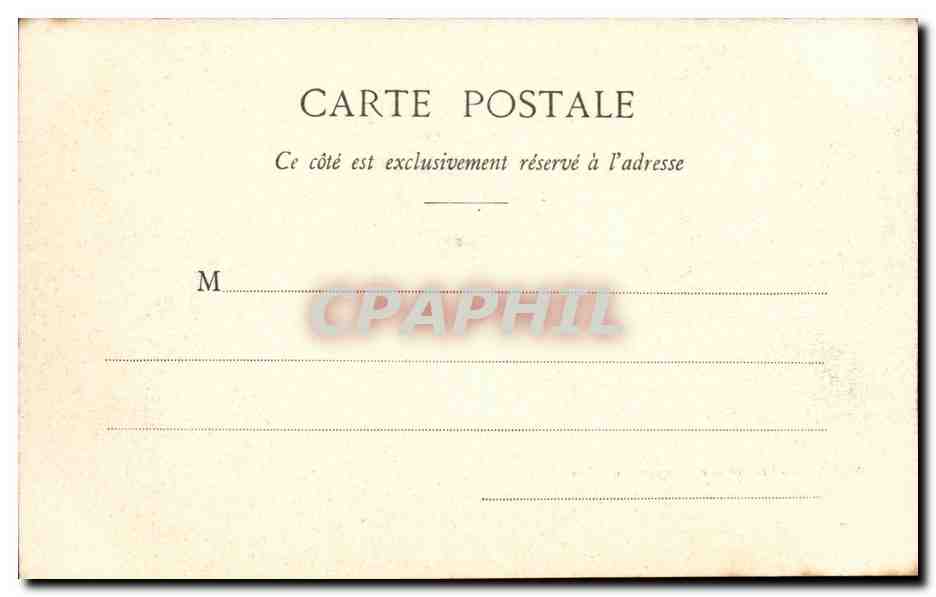 Monaco- Les Portes et Remparts de Palais-CPA — Rückseite