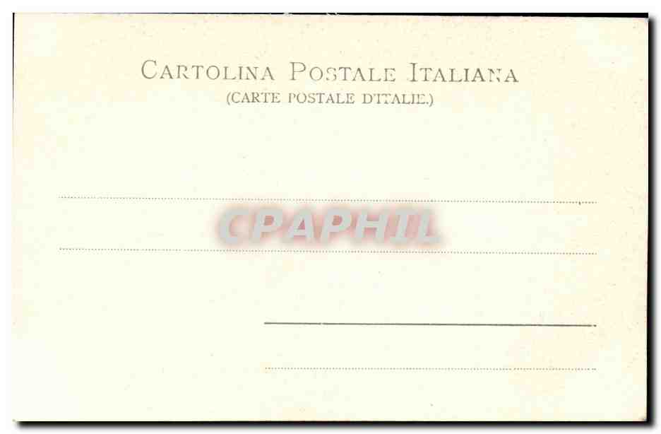 Genova-Genoa-Italy-Italie-Villetta di Negra-CPA — Rückseite