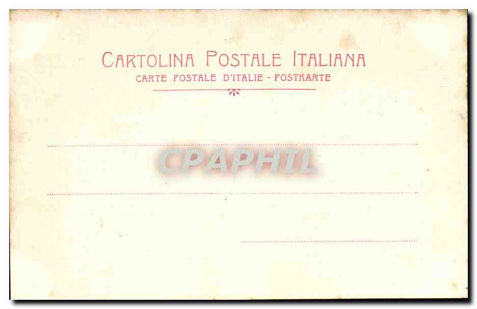 Genova-Genoa-Panorama da Villa Rosazzo- CPA — Rückseite