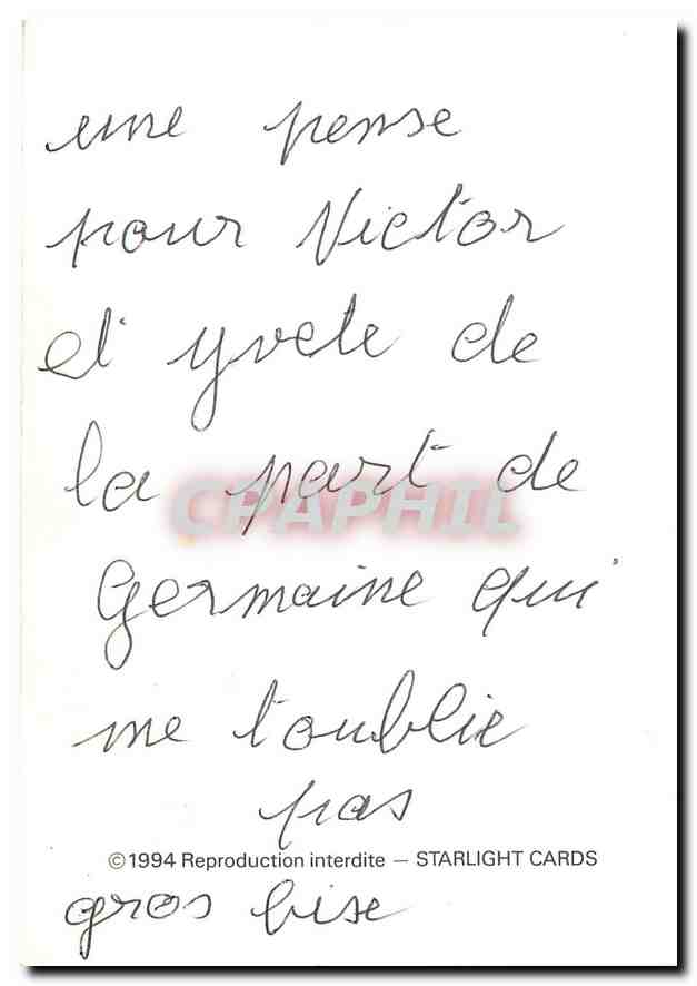 CPM Yvette  — Rückseite