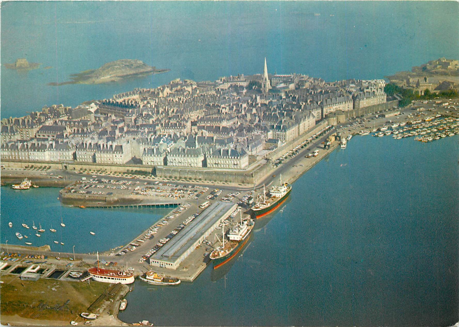 Saint-Malo (Ille-et-Vilaine) — Vue générale de la Cité — Éditions Artaud et Herblain