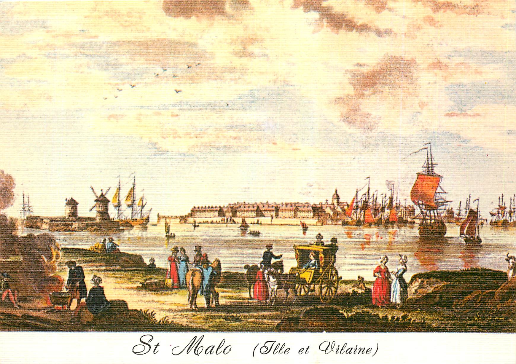 St Malo (Ille et Vilaine) — Le port — Éditions d'Art Arcueil
