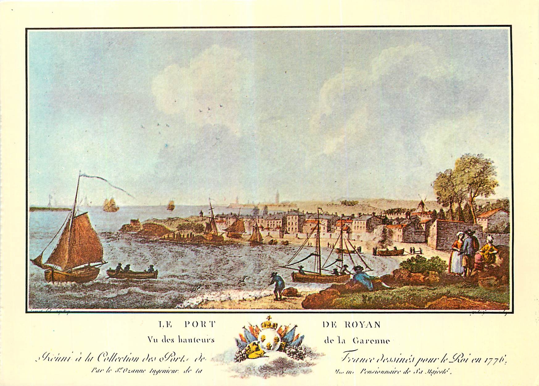CPM Royan Vieilles Gravures de 1776 