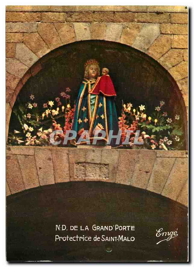 N.D. de la Grand'Porte — Protectrice de Saint-Malo — Éditeur Enge