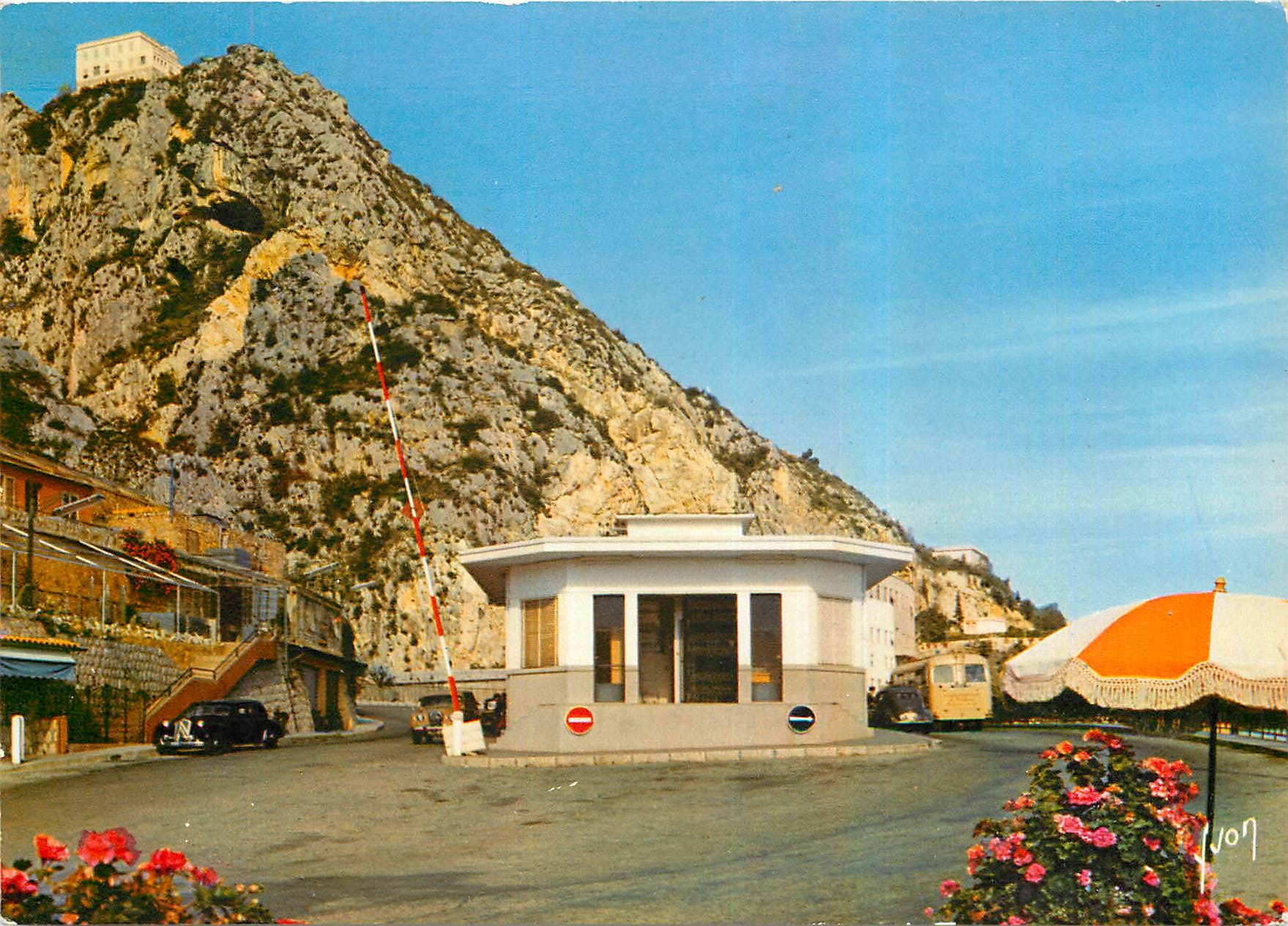 CPM Menton Alpes Maritimes Frontiere Franco Italienne 